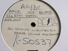 Ac/dc Back In Black Uk Original W/L Test Pressing