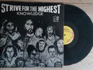 Knowledge - Strive for the Highest (LP), orig JA press on High Times