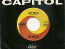 The BEATLES   LOVE ME DO b/w P.S. I LOVE YOU   CANADA 45rpm RECORD, EXCELLENT