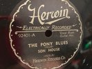 Son House The Pony Blues b/w The Jinx Blues Herwin 78 RPM