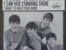 The Beatles 45rpm I want to hold your hand with picture sleeve