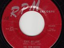 TEEN QUEENS - RPM 453 (red label) - Eddie My Love / Just Goofed - '56 R&B 45 1st