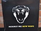 AGAINST ME  - New Wave, Ltd YELLOW/BLACK SPLIT COLORED VINYL LP New & Sealed