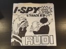 Rudi - I Spy EP 1979 UK BELFAST PUNK POWER POP with poster sleeve
