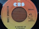 BRUCE SPRINGSTEEN - My Hometown / Dancing In The Dark - RARE COSTA RICA 45