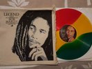 BOB MARLEY & THE WAILERS LEGEND HANF EDT. ROT GOLD GRÜN VINYL LP SELTEN