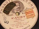 78 rpm;rare Opera by Comm.Fernando De Lucia on Phonotype picture label grade E