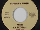 Modern Soul 45 - C.T. Fearriby - Alene - Fearriby Music - VG+ mp3
