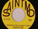 FABULOUS FOUR: If I Knew / Everybody's Got To Have A Heart 45 (Crossover Sweet