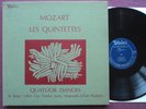 VALOIS Stereo, 5 LP, MOZART: Les Quintettes, QUATOR DANOIS, NM