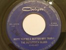 THE OUTSPOKEN BLUES Punk Garage Psych 45 record Orlyn 66821 NOT RIGHT NOW