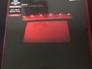 INTERPOL TURN ON THE BRIGHT LIGHTS NEWBURY COMICS RED & BLACK SM RIP ON COVER