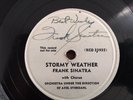 AUTOGRAPHED FRANK SINATRA PROMO RECORD Stormy Weather 12