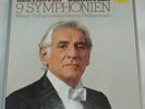 LEONARD BERNSTEIN Beethoven 9 SYMPHONIES DGG Import 8 Lp Box RARE Stereo