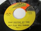 BILLY (SUGAR BILLY) GARNER You're Wasting My Time NEW DAY 45 RARE SOUL FUNK VG++