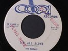 ROYALS: I'm All Alone / The Lady's Bad 45 Hear  (1965 Teen Garage, promo stamps
