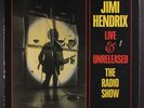 JIMI HENDRIX: Live & Unreleased- The Radio Show LP (UK, 5 LP box light cw & fla