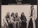 YES: Music / An Evening With Jon Anderson LP (promo only, interviews & music)