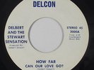 Sweet Soul/Funk 45 - Delbert & the Stewart Sensation - How Far - Delcon VG+ mp3