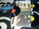 3 LP LOT: DOORS: self-titled, Waiting For Sun, Soft Parade gold and red labels