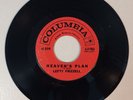 RARE rockabilly LEFTY FRIZZELL vinyl 45 record HEAVEN'S PLAN looking for you