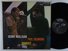 GERRY MULLIGAN/PAUL DESMOND QUARTET Self-Titled LP on Verve DG mono