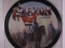 SAXON: Crusader LP (UK, pic disc in PVC sleeve) Metal