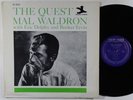 MAL WALDRON The Quest LP on New Jazz VG++ ojc