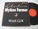 MAXI 45T  MYLENE FARMER LIBERTINE REMIX CLUB 1986