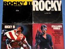 ROCKY+ ROCKY II+ ROCKY IV+ STALLONE COBRA----4 SYLVESTER STALLONE SOUNDTRACKS