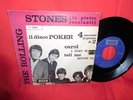 THE ROLLING STONES Il disco Poker 4 tracks 45rpm 7' + PS 1964 ITALY MINT- Purple