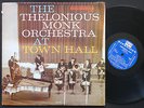 THELONIOUS MONK Orchestra At Town Hall LP RIVERSIDE RLP 12-300 MONO Donald Byrd