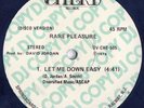 Rare Pleasure ?– Let Me Down Easy (Color Vinyl, 12