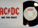 AC/DC ?– Are You Ready - 45RPM Spain PROMO 1991 EX+ WEA 1358 RARE AC DC