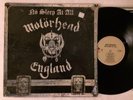 MOTORHEAD - NO SLEEP AT ALL - ORIGINAL US ENIGMA LP w/POSTER VG+/NM gwr england