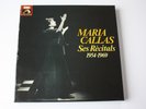 11LP Box Maria Callas - Ses Recitals 1954 - 1969 EMI