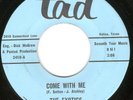 HEAR Exotics-Come With Me '66 TX FRANTIC MANIC FUZZ PUNK b/w MOODY EDGY JANGLER