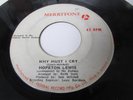 HOPETON LEWIS REGGAE, ROCK STEADY MERRITONE LBL TAKE IT EASY B/W WHY MUST I CRY