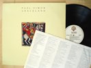 Paul Simon Graceland + Lyric Inner A2 B2 Embossed UK LP WB WX 52 1986 EX/NM
