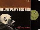 LP Sonny Rollins - Rollins Plays For Bird PRESTIGE BJS 40133...WADE LEGGE...VG++