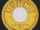 Billy Riley - Rock With Me Baby / Trouble Bound orig rockabilly 45 on Sun 7