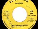 FREAKBEAT PSYCH 45 with HEAVY PHASING - THE ROKES - WHEN THE WIND ARISES - HEAR