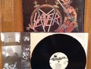 Slayer Show No Mercy vinyl LP 1983 metal blade USA pressing in shrink, megadeth,