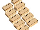 5 Pcs Humbucker Gold Guitar Pickup  Covers Pole Spacing 52mm and 50mm