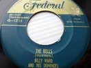 BILLY WARD his Dominoes orig.FEDERAL 45 doowop PEDAL PUSHIN PAPA the BELLS ws266
