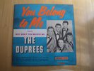 THE DUPREES   YOU BELONG TO ME     331/3 RPM RECORD    1962  LP