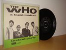 The Who UK export Danish PS A Legal Matter / Instant Party EX+