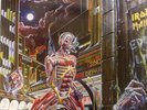 iron maiden vinyl Somewhere in time album 1986 print emc3512