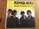 The Kinks Kinks Size LP US Pressing Vinyl Record