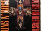 GUNS N ROSES APPETITE FOR DESTRUCTION LP EX/EX IN SHRINK W/HYPE STICKER